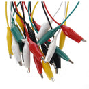5X(10 Pcs 5-Color Double Ended Alligator Clips Test Lead Jumper Wire 48cm  A2S5)