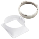 Exhaust Duct Square Round Interface For Dia 15CM Portable Units Conditioner Q0O5