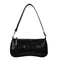 Women Totes Bags Alligator PU Elegant Shopping Shoulder Handbag (Black)