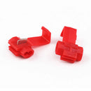 20X Red Electrical Cable Connectors Fast Quick Splice Lock Wire Terminals Crimp