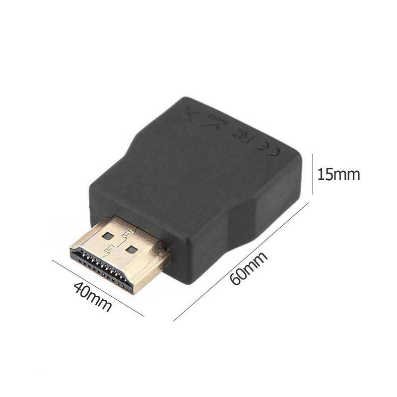Mini Portable HDMI Surge Protector ESD Protection HDMI Connector Adapter