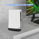 Console Cooling Fan Stand for Sony PS5 DE/UHD Cooler Vertical Holder w/HUB