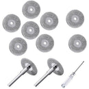 20 Pieces 22 Mm Diamond Cutting Wheel Cut Off Discs Coated Rotary Tools wit Q2L7