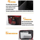 Outdoor Camping Hiking Picnic Bag Camping Portable Food Storage Bag Wild Pi