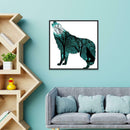 5D DIY Full Drill Diamond Painting Novelty Wolf Cross Stitch Embroidery Kit