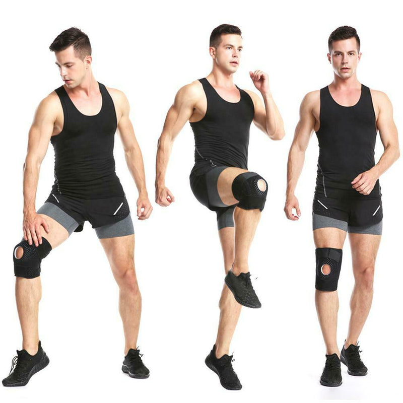 Knee Breathable Football Basketball Knee Brace Guard Support Pad for Fitness