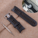 Black Wrist Watch Band Strap & Tool 010-11251-05 fit for Garmin Forerunner 610
