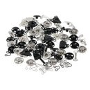 50 Set Sewing Hooks and Eyes Closure for Bra Trousers Skirt Sewing DIY Craft