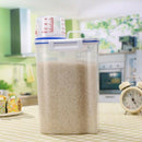 Kitchen Storage Portable Storage Box Container 2Kg Rice Grain Sealed Moistu
