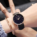 Hannah Martin Movement Night Flash Starry Sky Dial Stainless Steel Waterpro