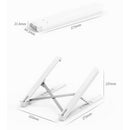 Laptop Stand, Height Angle Adjustable Laptop Holder with Fan Compatible with