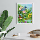 5D DIY Diamond Painting Kit Birds Full Round Drill Handicrafts Art (B3298)