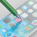 Fine Point Round Thin Tip Capacitive Stylus Pen For iPad(Green) A