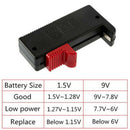 Tool For AA/AAA/C/D/9V/1.5V Universal Button Cell Battery Volt Tester Checker