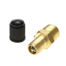 2pcs 1/8in Brass Tire Tyre Air Compressor Tank Fill Valves for Dunlop Valve