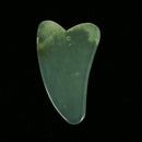 2Pcs Natural Jade Board Scraping Tool Gua Sha Facial Care Massagers Health JC~ï¼ˆ
