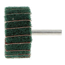 High Efficiency 6mm Shank Non-woven Abrasive Drawing Polishing Wheel Surface