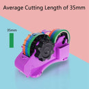 Semi-Automatic Tape Dispenser With 35Mm Fixed Length Tape Cutter Desktop Of