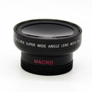 37mm HD 0.45x Wide Angle Macro Conversion Lens + Bag for Canon Nikon Sony Camera