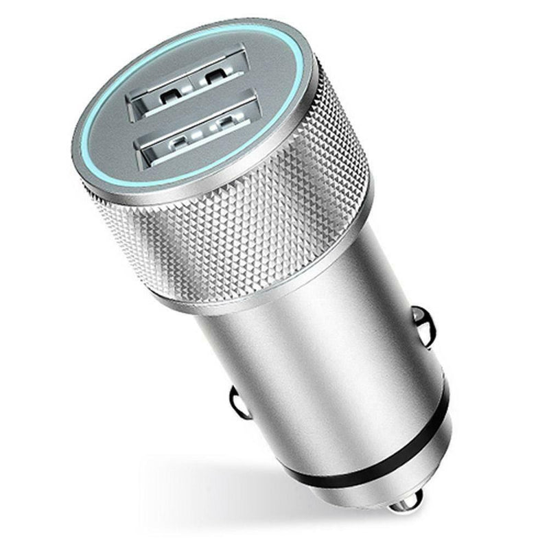 Dual USB 5V 2.4A Fast Charging Car Phone Charger Adapter for Phone Tablet
