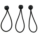 10 x Quality Black Bungee Cord with Ball 150mm U8U4
