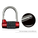 5 Letter Zinc Alloy Combination Padlock Code Password Lock Door Cabinet Dra