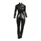 1:6 Scale PU Leather Jumpsuit Women Costume Outfits for 12 inch  s HT / Phicen