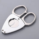 Mini Pocket Cigar Punch Cutting Cutter Steel Tobacco for Fathers Day Gift