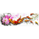 5D DIY Full Drill Diamond Painting Happy Carp Fish Cross Stitch Embroidery