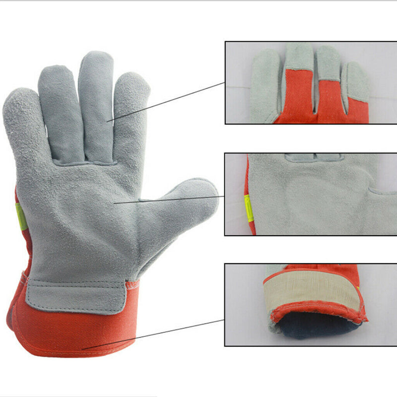 Leather Work Gloves Cut Protection Gloves Household Gloves Work Gloves