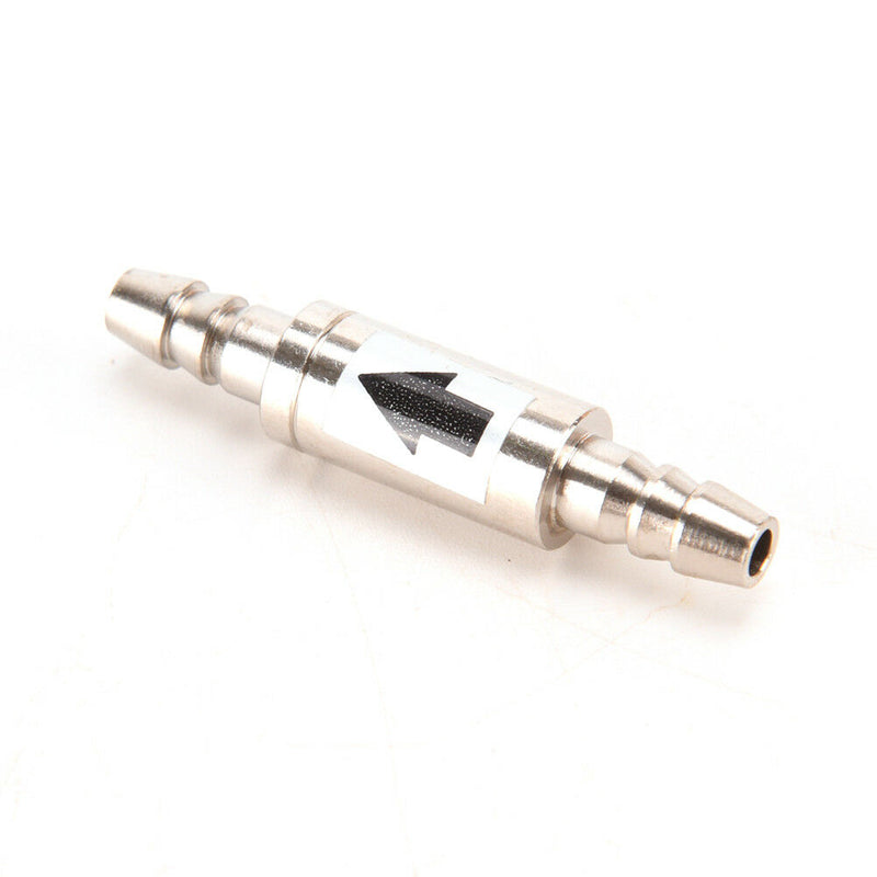 Stainless steel check valve for aquarium Co2 4/6mm tubing regulator diffuser  Z