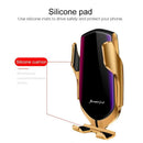 Wireless Car Charger Infrared Sensor Automatic Fixture Mobile Phone Bracket