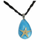 New Crab Starfish Shell Lucite Amber Necklace Pendants Sea Marine Taxidermy I3U1
