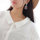 Fashion design acrylic fish pocket drop earrings Korean edition whimsy Exag