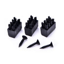 3pcs replacement brushes with screw for hostage arrow rest archery bow Set 3C