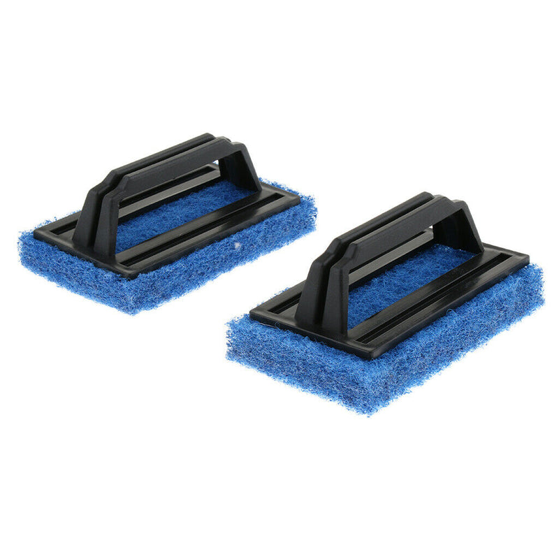 2Pcs Plastic Handle Portable Sponge Kitchen Glass Tile Magic Cleaner Cleaning