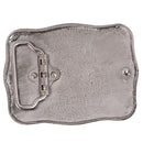 Western Flower Turquoise Stone Belt Buckle Square Shaped Replacement Buckle
