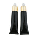 2Pcs Empty Foundation Pump Squeeze Bottle Makeup Liquid Container Tube Black,