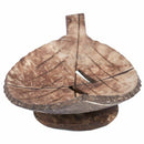 1PC Creative Handmade Natural Wooden Bathroom Soap Dish Box Container Kitch O9Q4