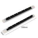 1 Pair Wall Mounted Vertical 6-Rod Boat Rod Storage Rack Fishing Rod Holder