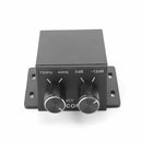 Car Audio Regulator Amplifier Bass Subwoofer Stereo Equalizer Controller 4 RCA