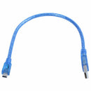 New USB 2.0 A Male to Mini USB B 5pin Male Data Cable Cord Adapter