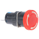1PCS Red Mushroom 5A Emergency Stop Push Button SwitchS.AU