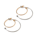 2018 Stylish European Simple Style Aros Big Round Circle Hoop Earrings for Women