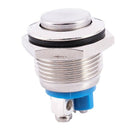 5X(Normally Open NO N/O 16mm Metal Momentary Round Push Button Switch AC 2 D1L6)