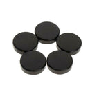 Saxophone Thumb Rest/ Button - Black Plastic - 5 Pieces - for Sax Parts