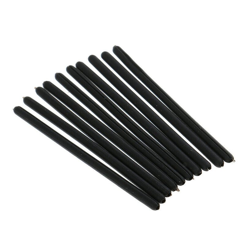 10x Silicone Eyeglasses Temple Covers Glasses Frame Tubes Replacement Black