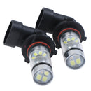 2x NEW White H10 9140 9145 High Power 100W LED Car DRL Fog Driving Light Bul_