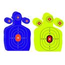 10x Adhesive Shooting Targets Reactive Splatter Paper Target Stickers Paper