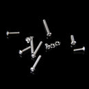 340Pcs M3 3mm Stainless Steel Button Head Allen Bolts Screws Nuts Assortment Kit